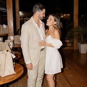 Cult Gaia Off the Shoulder White Mini Dress - BRIDAL